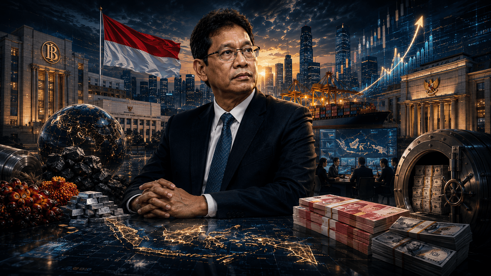 Economic power and vision at dusk